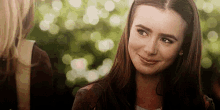 Lily Collins Smile GIF - Lily Collins Smile Laugh GIFs