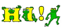 Frogs Hi GIF
