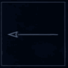a drawing of a fish bone with an arrow pointing to the right