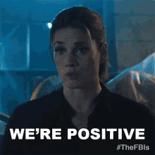 Were Positive Special Agent Maggie Bell GIF - Were Positive Special Agent Maggie Bell Missy Peregrym GIFs