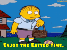 Happy Easter Easter Eggs GIF - Happy Easter Easter Eggs Simpsons GIFs