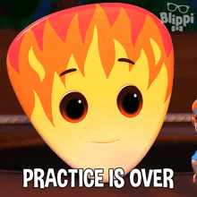 Practice Is Over Picky GIF - Practice Is Over Picky Blippi Wonders - Educational Cartoons For Kids GIFs
