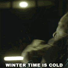 Winter Time Is Cold Arz GIF