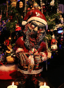 Zombiesanta Christmas GIF - Zombiesanta Zombie Santa GIFs