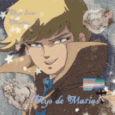 a picture of a man with the name ryo de marias