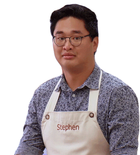 Oh Jeez Stephen Nhan Sticker - Oh Jeez Stephen Nhan The Great Canadian Baking Show Stickers