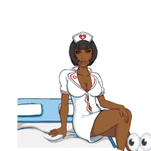 Hows It Going Nurse GIF - Hows It Going Nurse Lignon GIFs