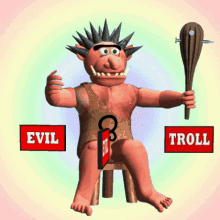 Troll No Trolling GIF - Troll No Trolling Evil Troll GIFs