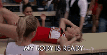 Glee Brittany Pierce GIF - Glee Brittany Pierce My Body Is Ready GIFs