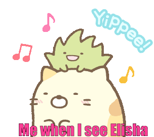 Elisha Sticker - Elisha Stickers