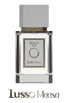 a bottle of lusso maasa dolce nice cologne