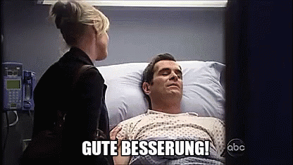 Modern Family Gute Besserung! GIF Gute Besserung Modern Family