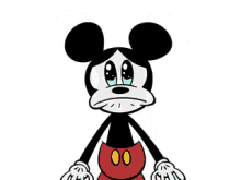 Mickey Mouse Crying GIF - Mickey Mouse Crying No GIFs