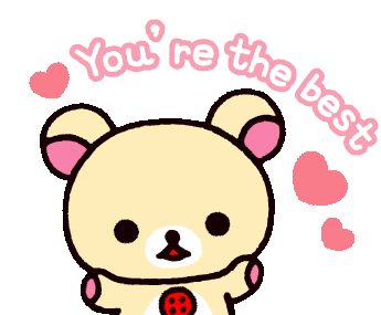 So Cute Youre The Best Sticker - So Cute Youre The Best Bear - Discover &  Share GIFs