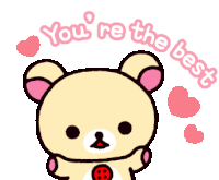 So Cute Youre The Best Sticker - So Cute Youre The Best Bear Stickers