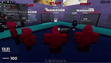 a screenshot of a video game where the player is a manager ..