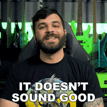 It Doesn'T Sound Good Andrew Baena GIF - It Doesn'T Sound Good Andrew Baena It Doesn'T Sound Promising GIFs