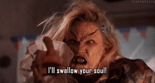 Army Of Darkness Swallow Your Soul GIF - Army Of Darkness Swallow Your Soul  - Discover & Share GIFs