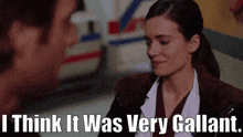 Chicago Med Natalie Manning GIF - Chicago Med Natalie Manning I Think It Was Very Gallant GIFs