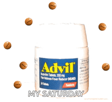 Ibuprofen Advil GIF - Ibuprofen Advil Pills GIFs