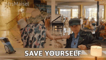 Save Yourself Get Out Of Here GIF - Save Yourself Get Out Of Here Its Dangerous GIFs