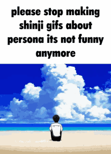 Persona Shinji GIF - Persona Shinji Evangelion GIFs