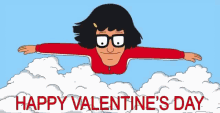 Happy Valentines Day Bobs Burger GIF - Happy Valentines Day Bobs Burger Tina Belcher GIFs