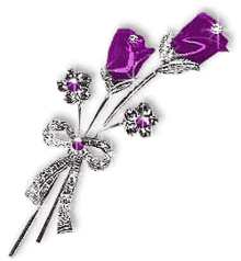 roses valentines purple rose sparkling