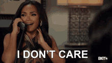 I Dont Care Dont Give A Fuck GIF - I Dont Care Dont Give A Fuck Tiffany Hines GIFs