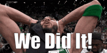 Jayson Tatum We Did It GIF - Jayson Tatum We Did It Boston Celtics GIFs