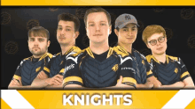 Knights Posing GIF - Knights Posing Team Mates GIFs