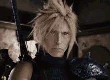 Final Fantasy Cloud Strife GIF - Final Fantasy Cloud Strife Dafoes Face GIFs
