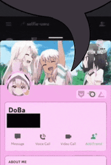 Cute Anime Pfp GIF - Cute Anime Pfp Text Bubble GIFs
