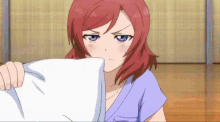 Love Live Pillow Fight GIF