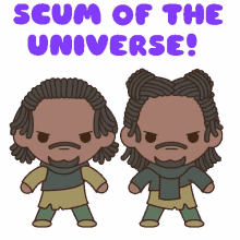 scum of the universe the worst trash scum twins