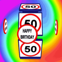 50th Birthday GIF