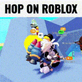 Hop On Roblox Pls Donate GIF - Hop On Roblox Roblox Hop GIFs