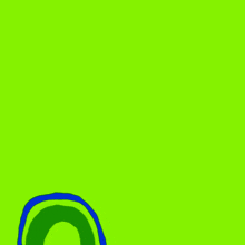 arabic writing on a green background with blue circles around it