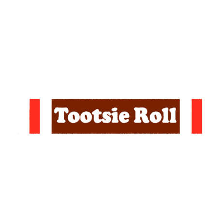 Tootsie Roll Spinning Sticker