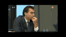 Contemplating Thierry Baudet GIF - Contemplating Thierry Baudet Thierry GIFs