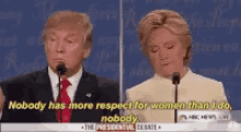 Trump Respect GIF - Trump Respect Women GIFs