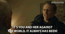 Its You And Her Against The World It Always Has Been Neil Jackson GIF