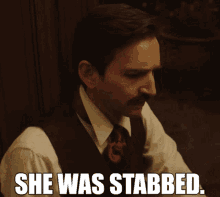 Stabbed She Was Stabbed GIF - Stabbed She Was Stabbed Killed GIFs