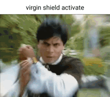 Power Rangers Virgin Shield GIF - Power Rangers Virgin Shield Meme GIFs
