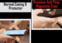 2g casing phone normal casing protector premium anti peep magneticcase