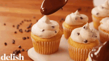 Cannoli Cupcakes GIF - Cannoli Cupcake Dessert GIFs