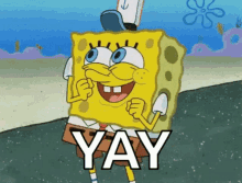 Yay Spongebob Squarepants GIF - Yay Spongebob Squarepants Excited GIFs