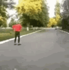 fail jump cartwheel crash scooter