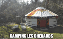 Yurt Glamping Glamping In France GIF - Yurt Glamping Glamping In France French Glamping GIFs
