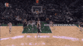 a basketball game is being played at the milwaukee center